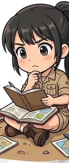 あやめのちびキャラ