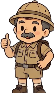 ゲンさんのチビキャラ立ち絵