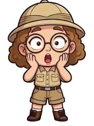 案内人キヨミさんのちびキャラ