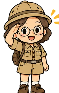 案内人のちびキャラ