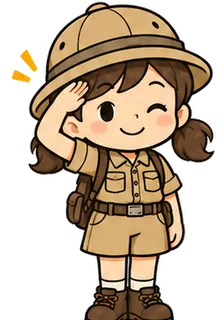 案内人のちびキャラ