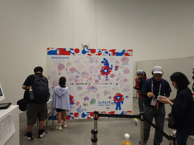 ミャクミャクのメッセージボード