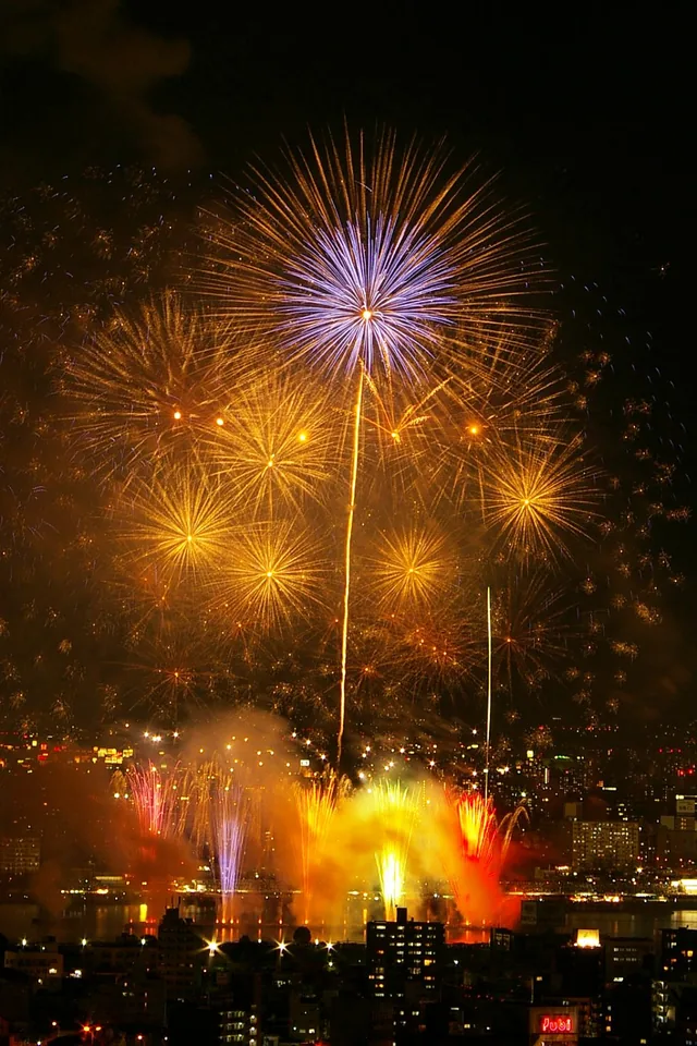 なにわ淀川花火大会の大輪