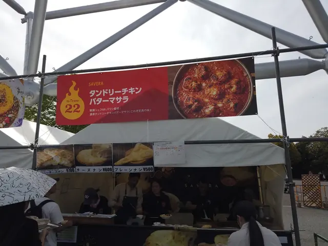 カレーEXPOの出展ブースSAVERA