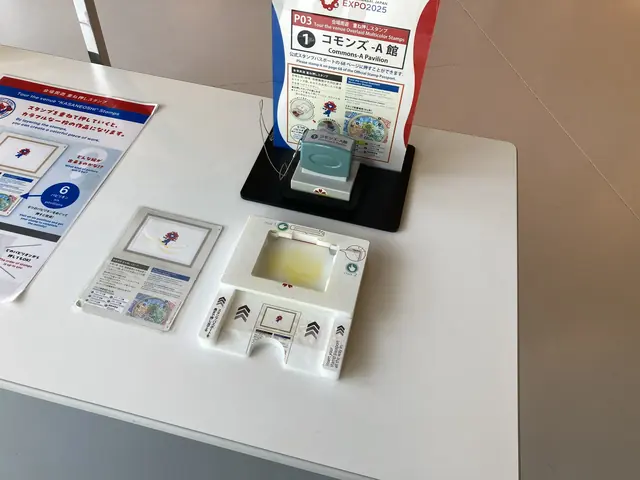 コモンズA館の重ね押しスタンプ台